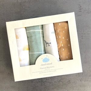 NEW Cloud Island Flannel Blankets